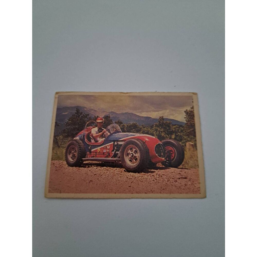 Vintage 1965 Hot Rod Magazine #53 Spec Sheet Trading Card Pikes Peak Champ